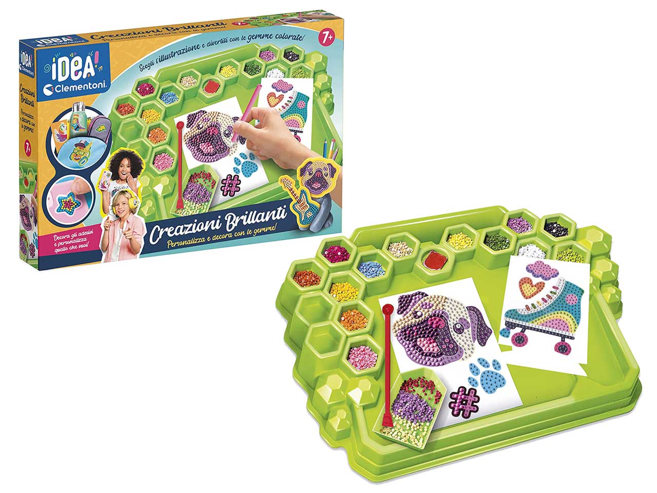 IdeaCreazioni Brillanti Painting Kit Arte - Clementoni