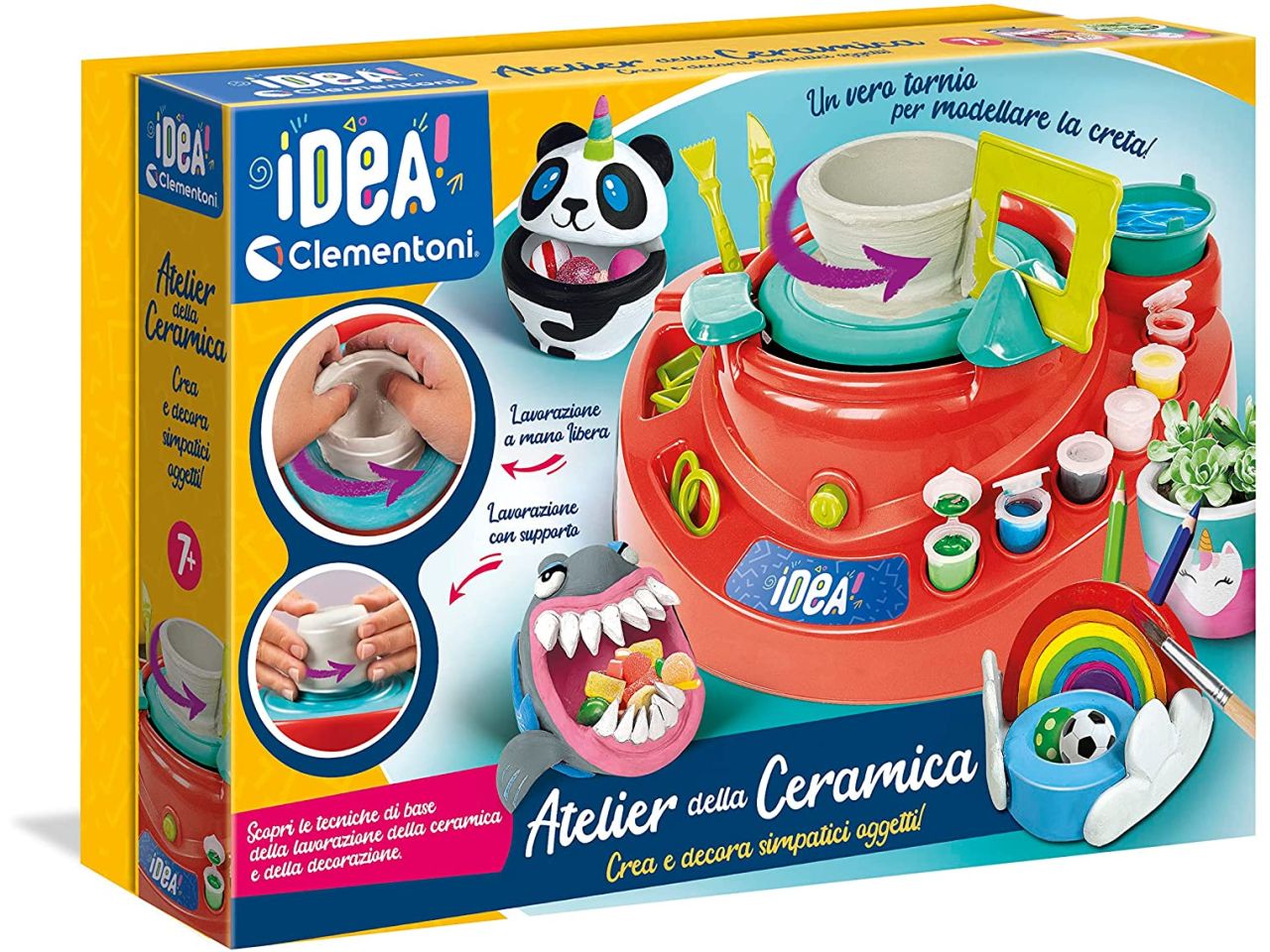Idea! pottery wheel