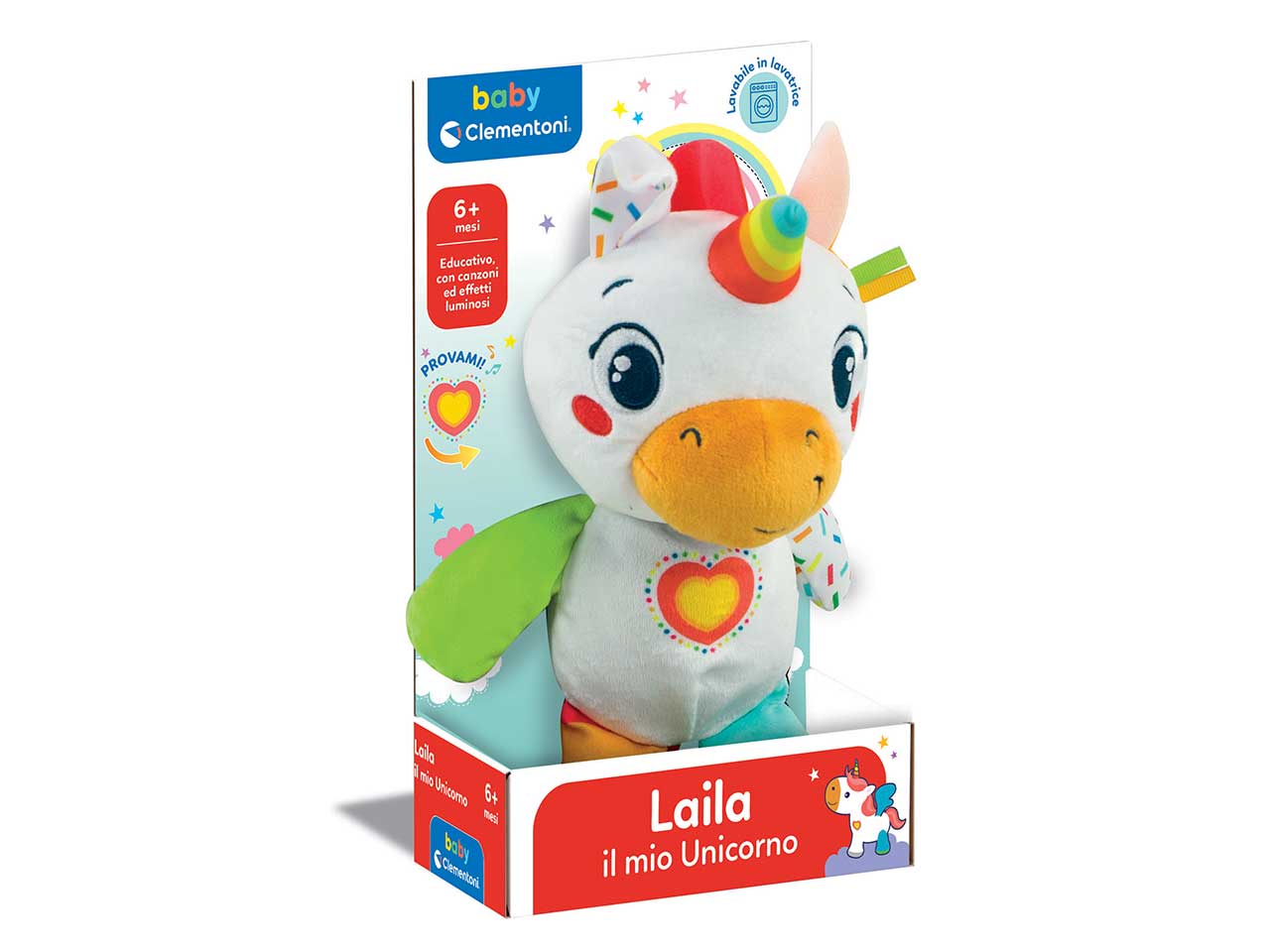 Baby clementoni laila il mio unicorno