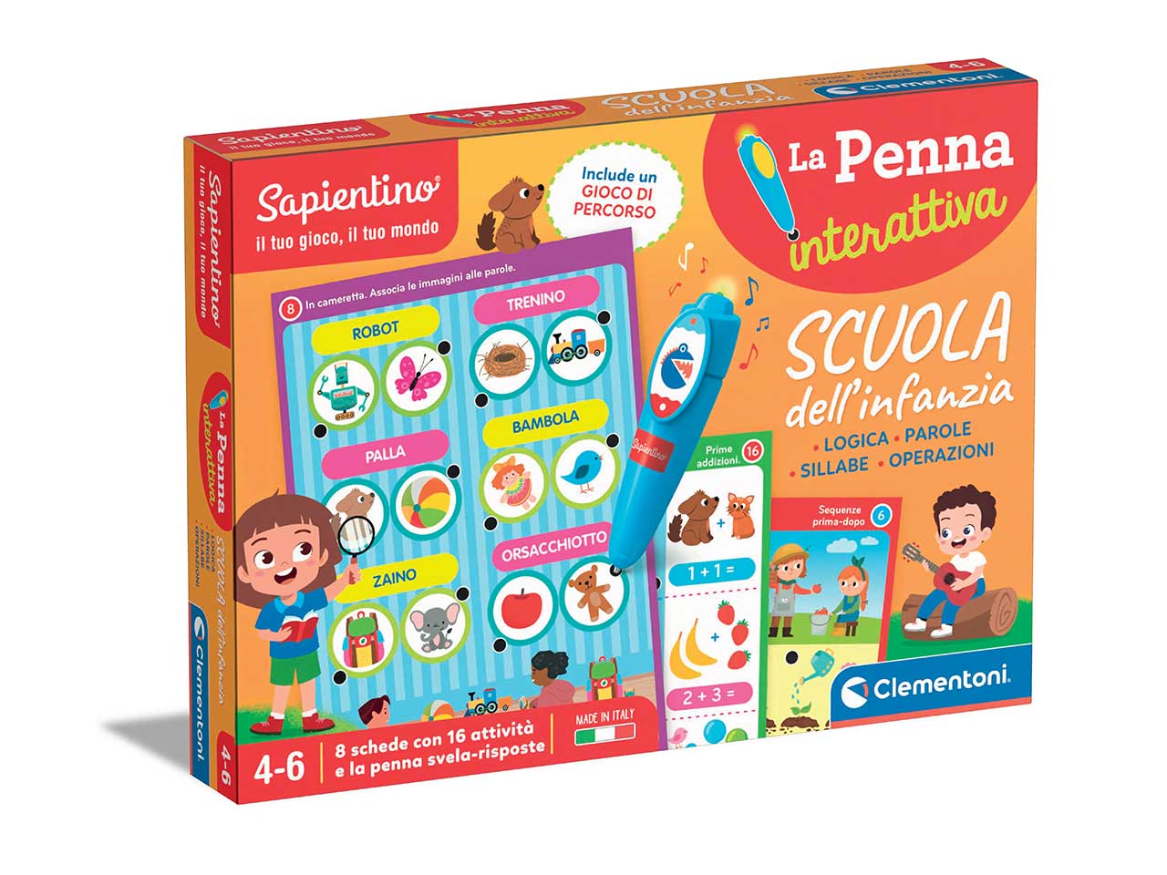 Sapientino Penna Interattiva Scuola Infanzia 2