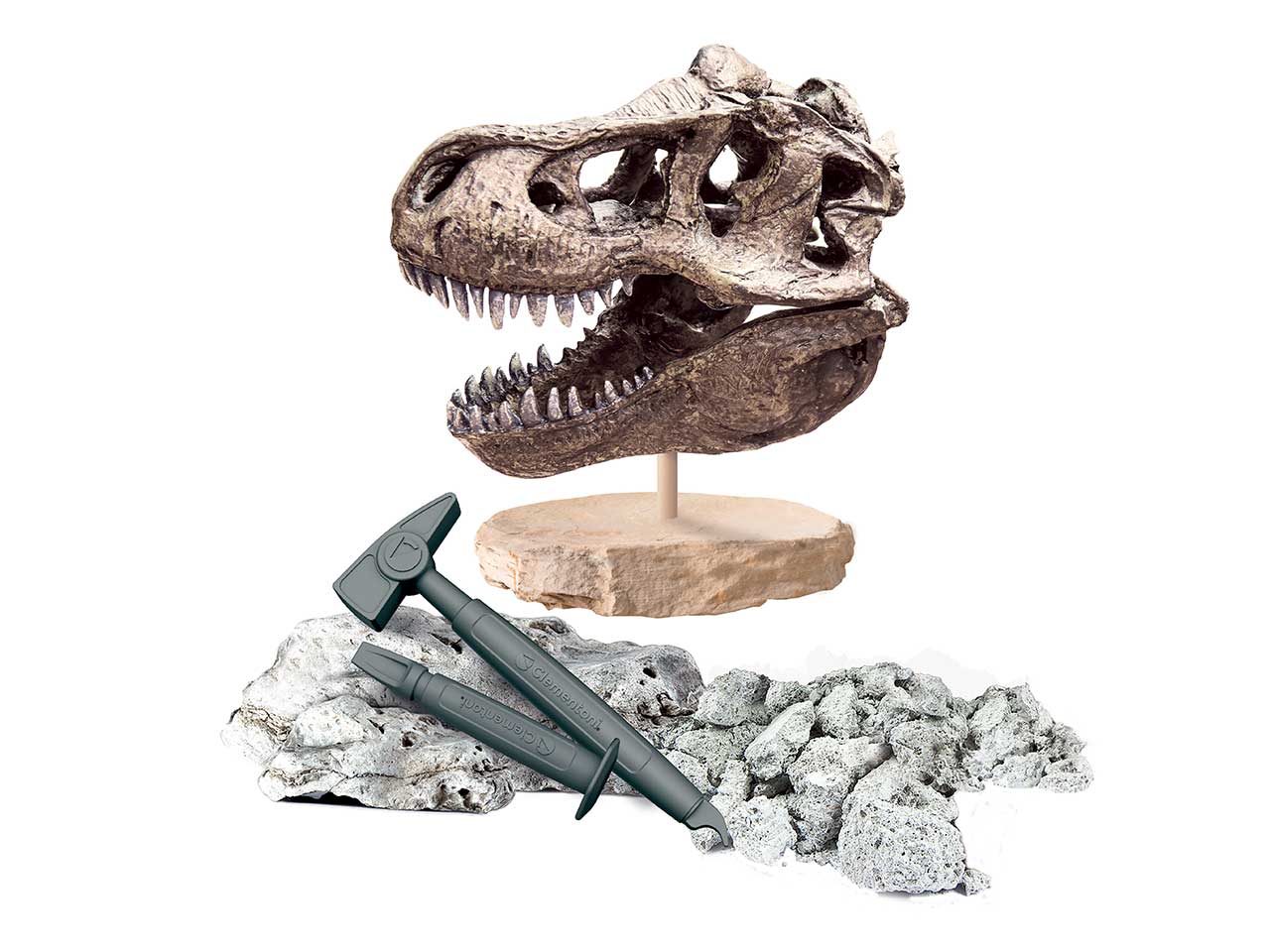 Clementoni Archeogiocando Dig Kit T-Rex 2In1