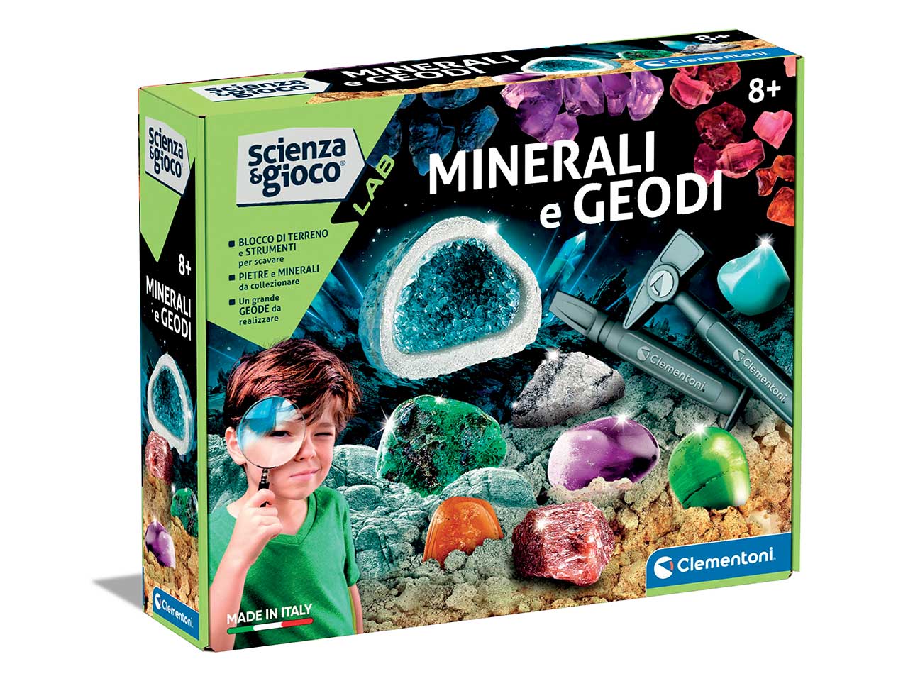 Scienza Lab GeodiSet Mineralogia - Clementoni
