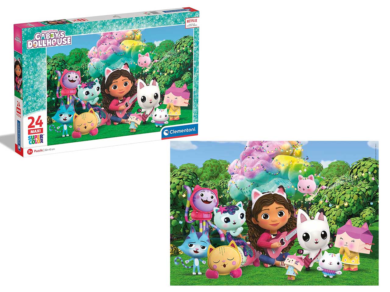 Puzzle 24 Maxi Gabby'S Dollhouse 1