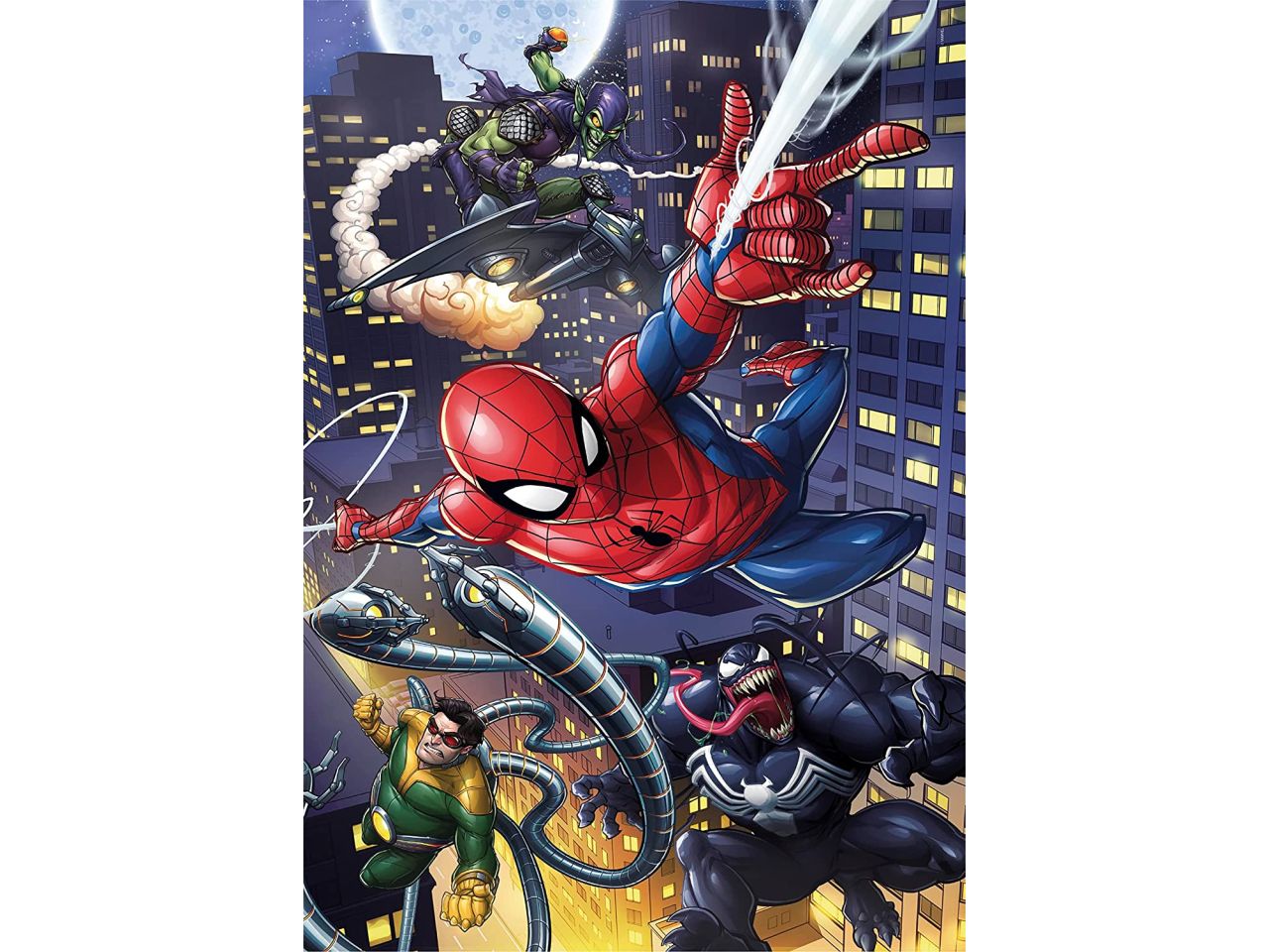 Puzzle da 180 pezzi marvel spider-man