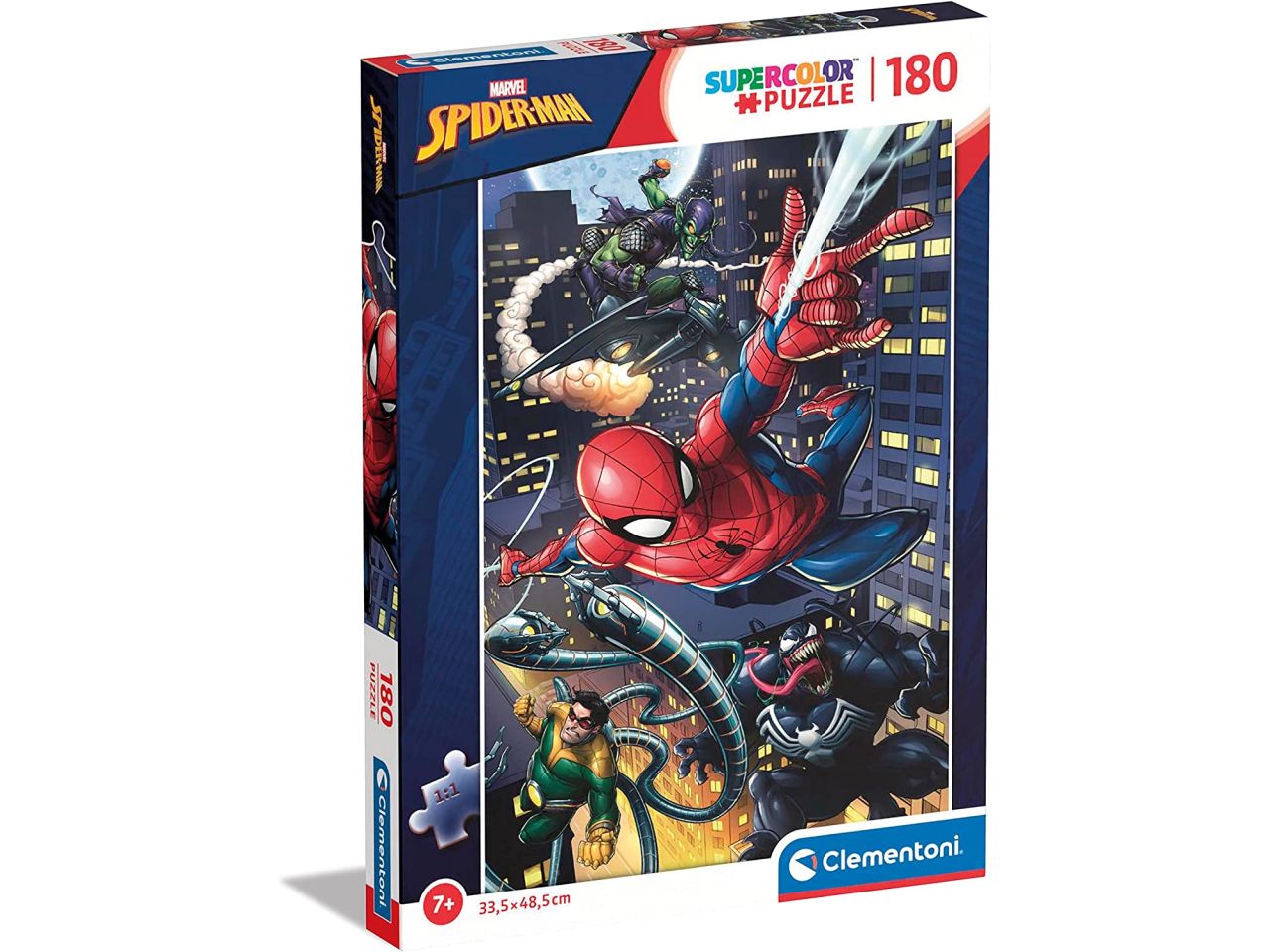 Puzzle da 180 pezzi marvel spider-man
