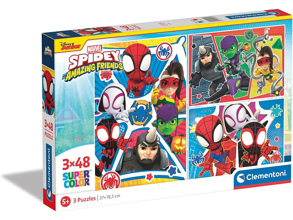 Puzzle 3x48 spidey & his amazing friends $