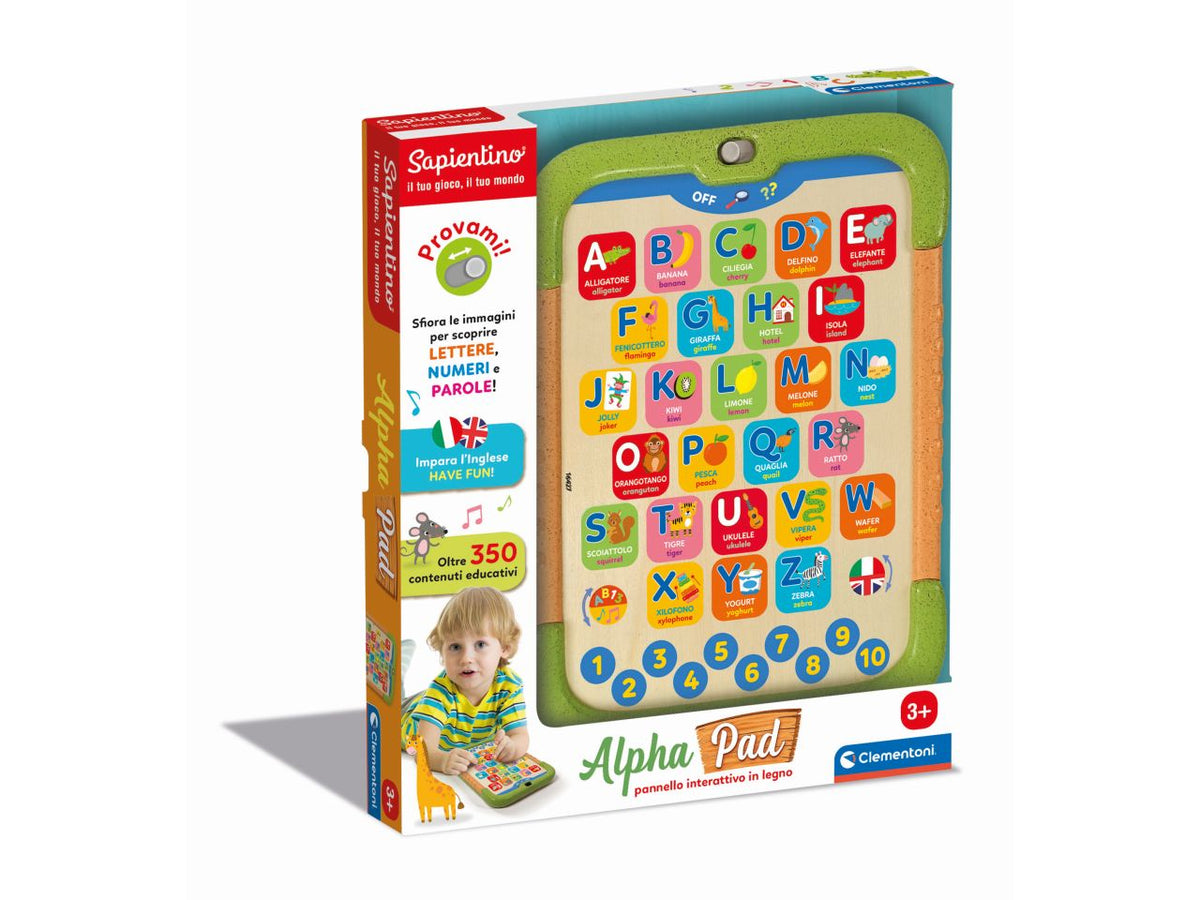 Sapientino Alpha Pad Alfabetiere Interattivo - Clementoni $