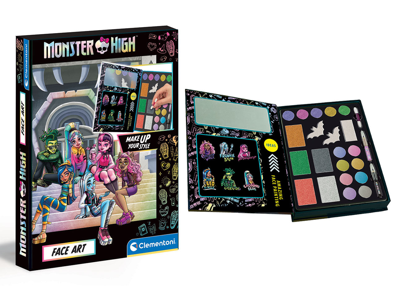 Monster High Face Art Truccabimbi - Clementoni