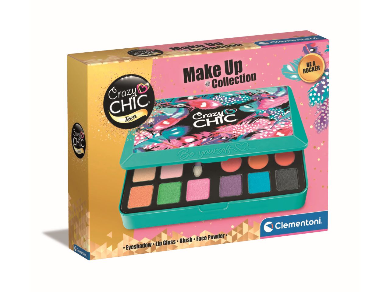 Crazy Chic Be Yourself Collection Cofanetto Trousse Be A Rocker - Clementoni