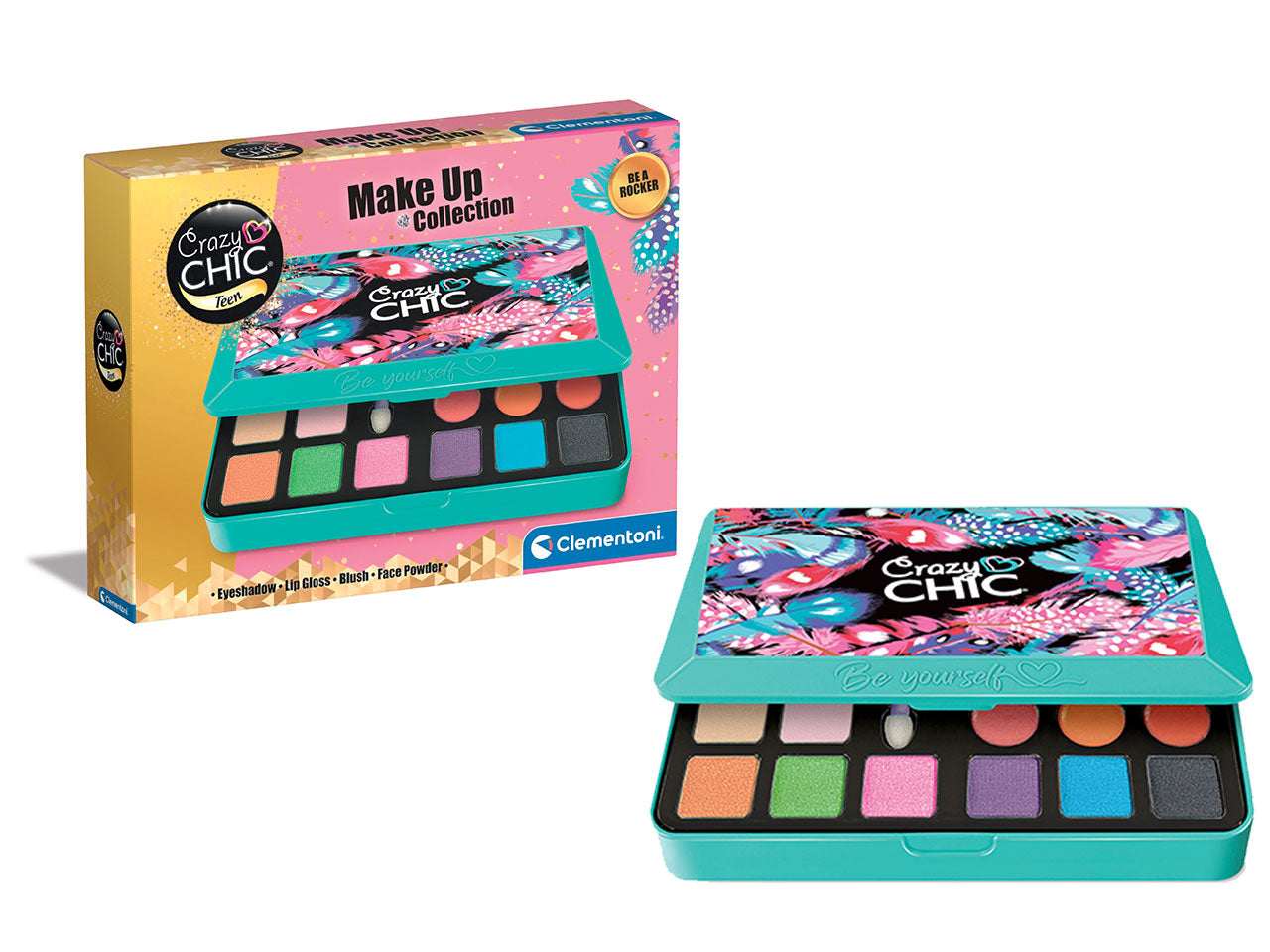 Crazy Chic Be Yourself Collection Cofanetto Trousse Be A Rocker - Clementoni