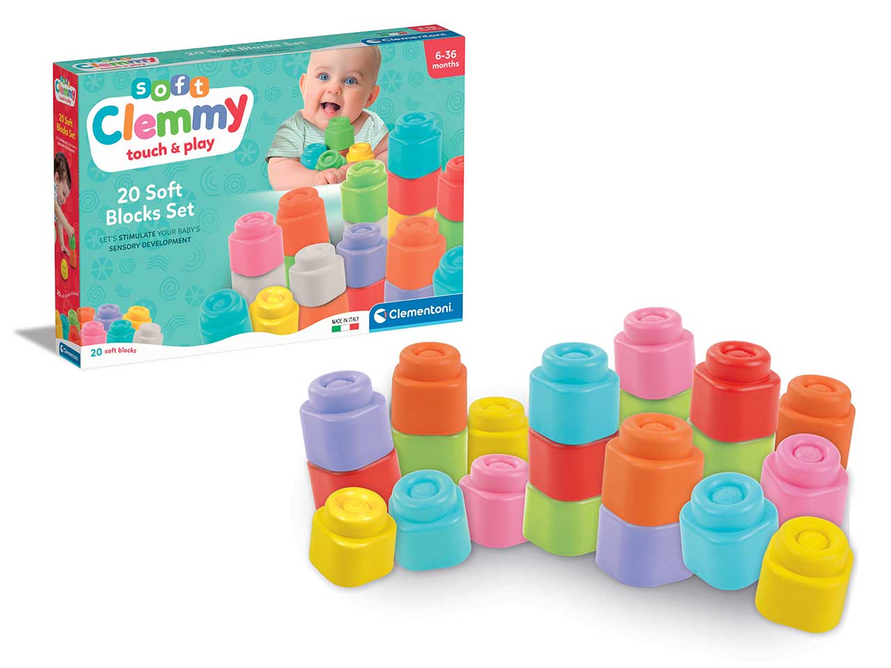 Soft clemmy 20 mattoncini