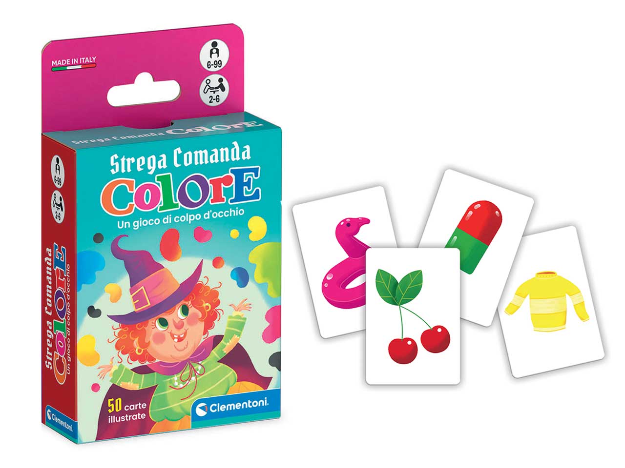 Gioco Carte Strega Comanda Colore
