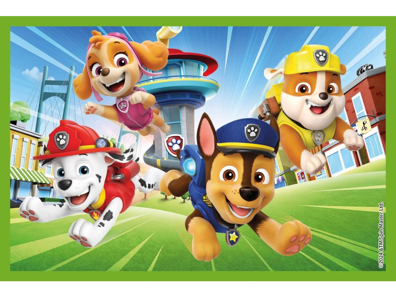 Paw patrol Puzzle da cubi 6  pezzi