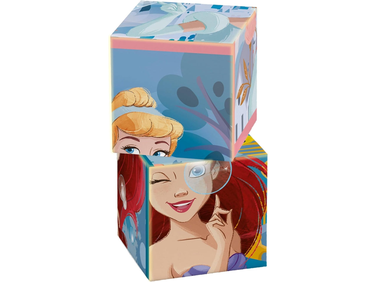 Disney princess Puzzle da cubi 12  pezzi