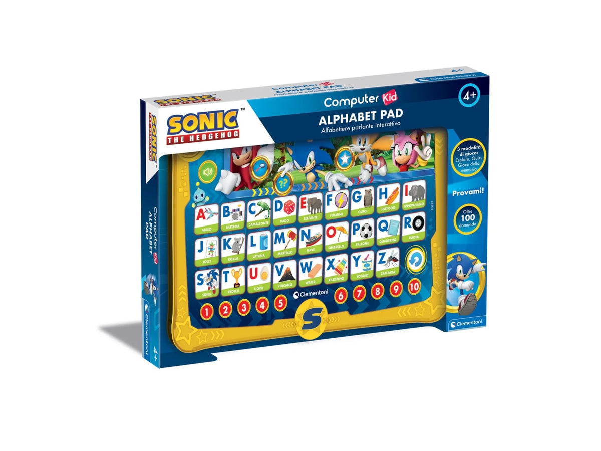 Ela Sonic Alphabet Pad Gioco Educativo - Clementoni $
