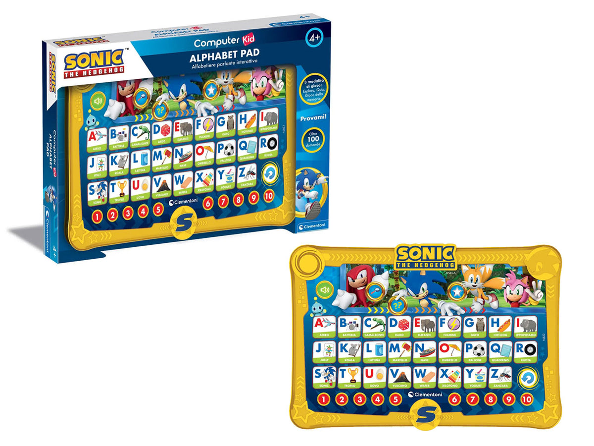 Ela Sonic Alphabet Pad Gioco Educativo - Clementoni $