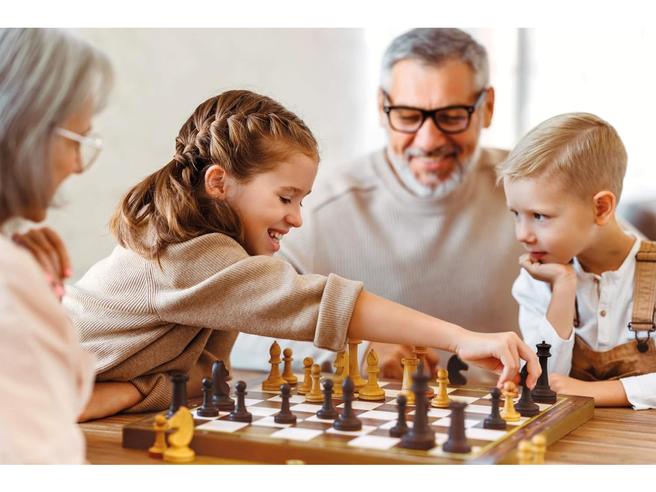 Gioco Scacchi E Dama In Legno