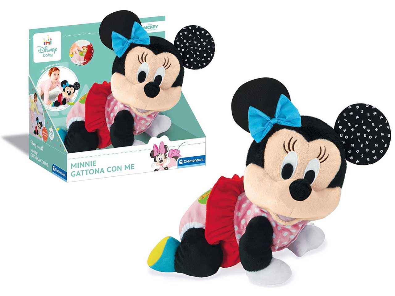 Disney Baby Minnie Gattona Con Me Gioco Attivo - Clementoni