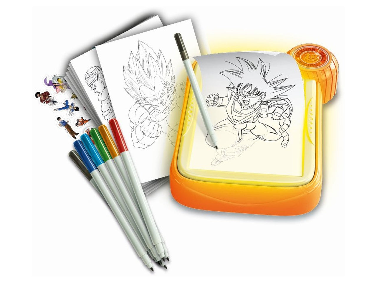 Dragon Ball Tavola da Disegno Luminosa - Clementoni