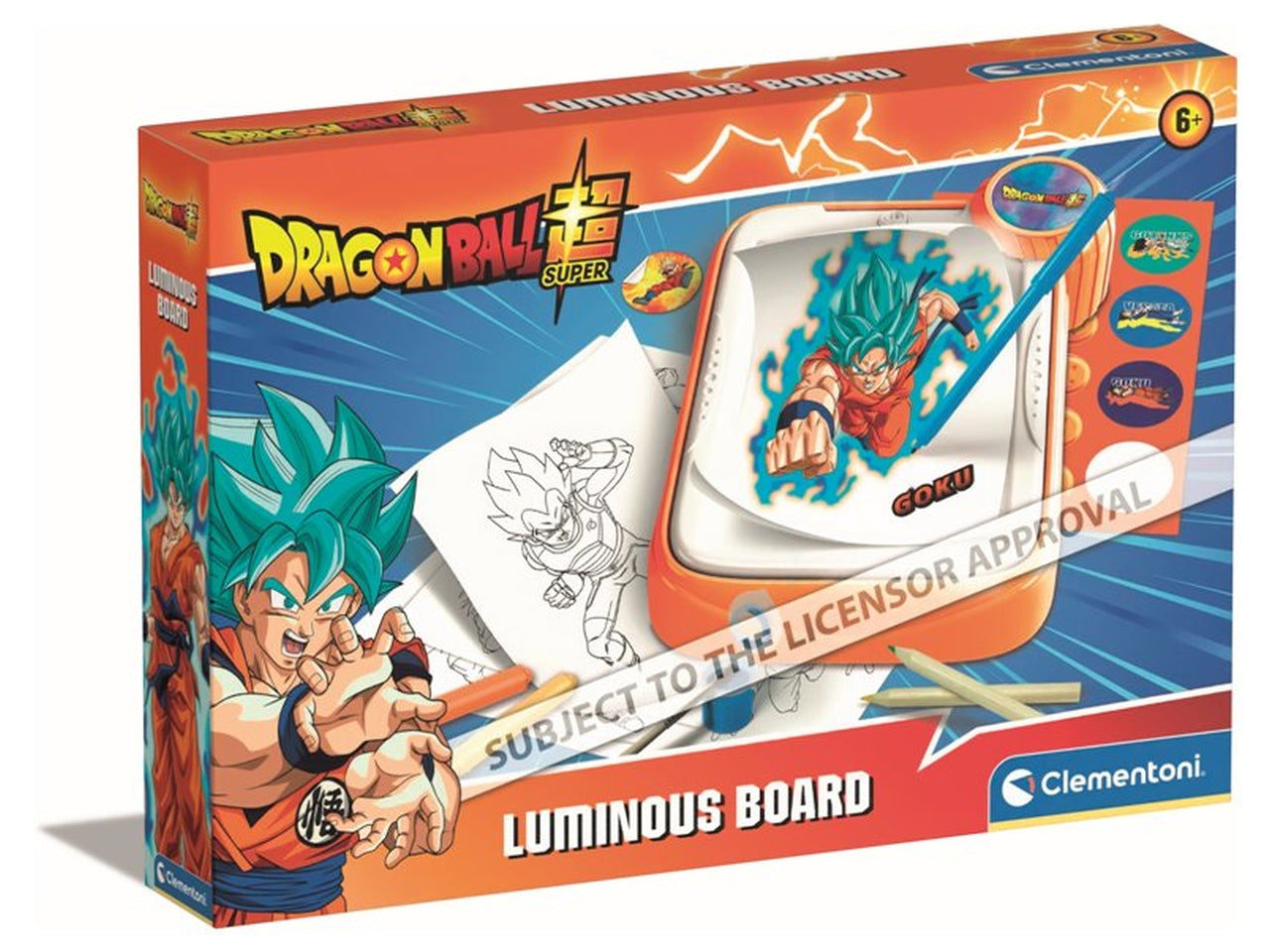 Dragon Ball Tavola da Disegno Luminosa - Clementoni