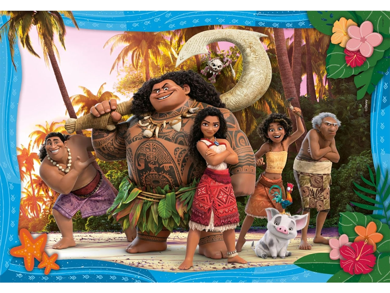 Puzzle Disney Vaiana 104 Pezzi Oceania - Clementoni