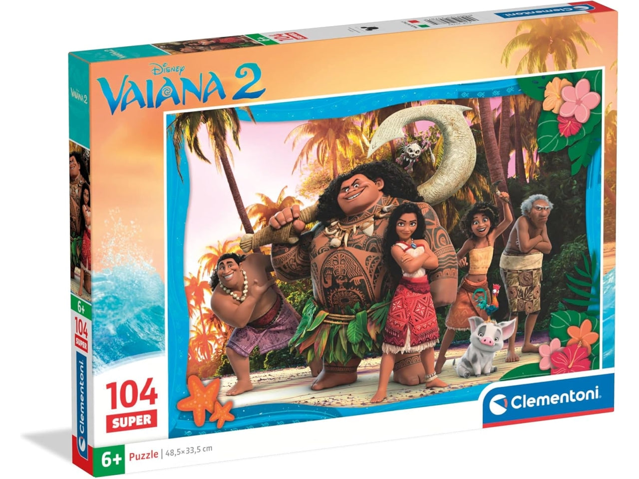 Puzzle Disney Vaiana 104 Pezzi Oceania - Clementoni