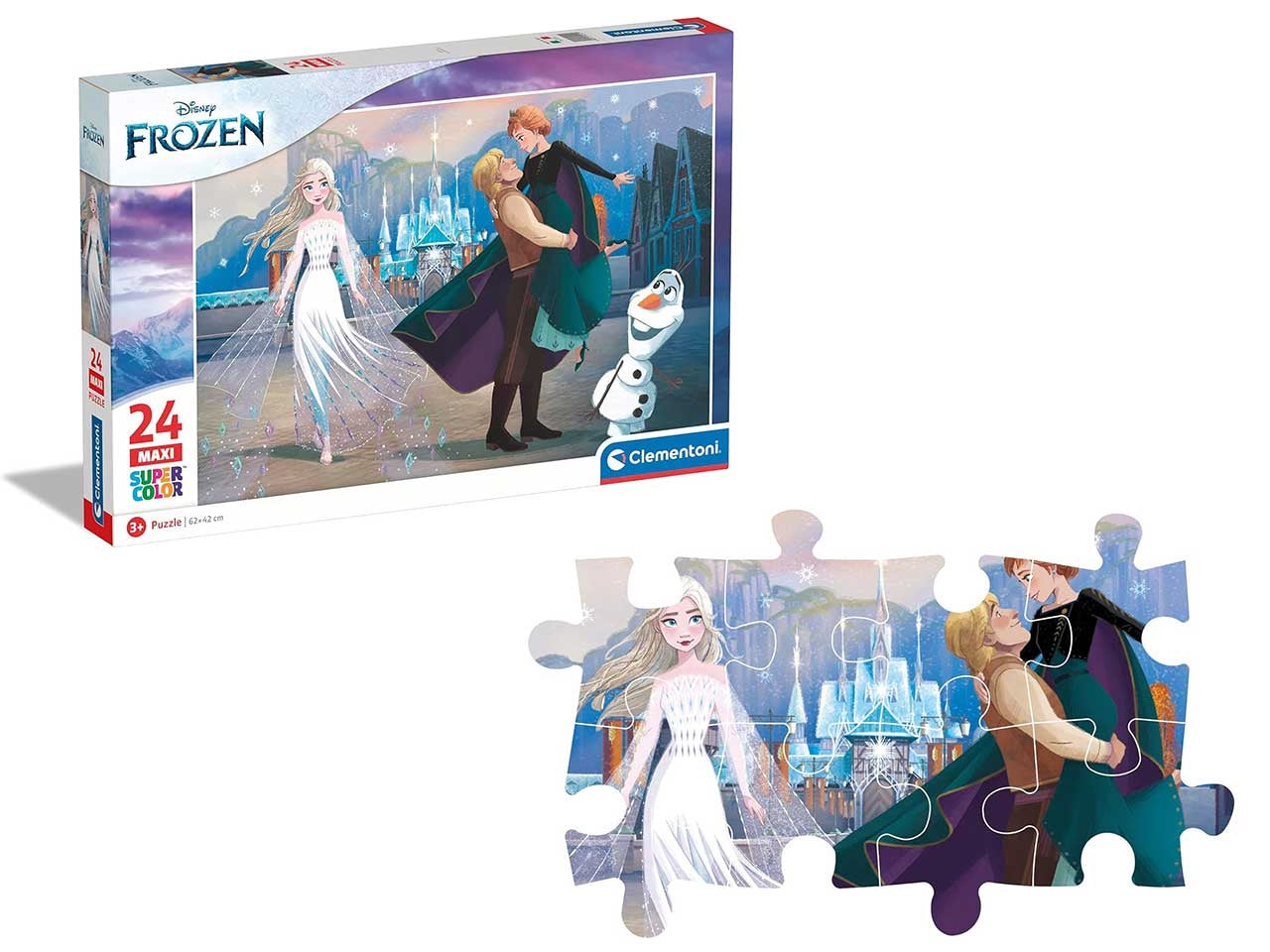 Puzzle da 24 pezzi  maxi Frozen
