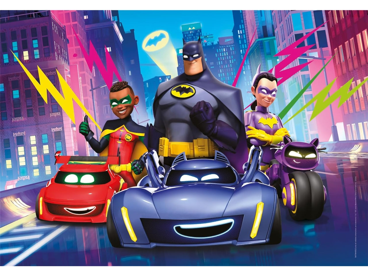 Puzzle da 104 pezzi  maxi Atwheels