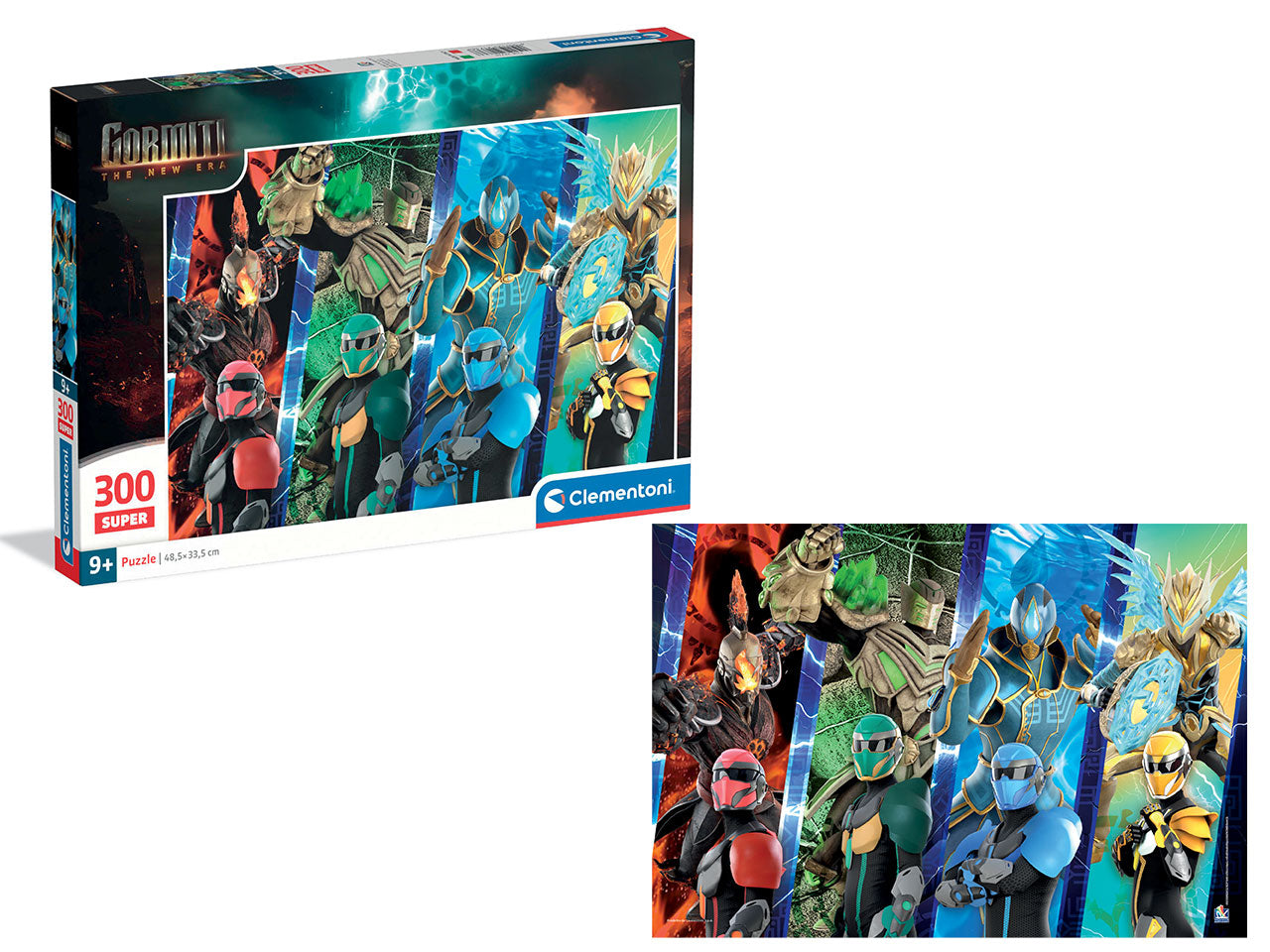 Puzzle super Gormiti 300 pezzi 2024 | Clementoni