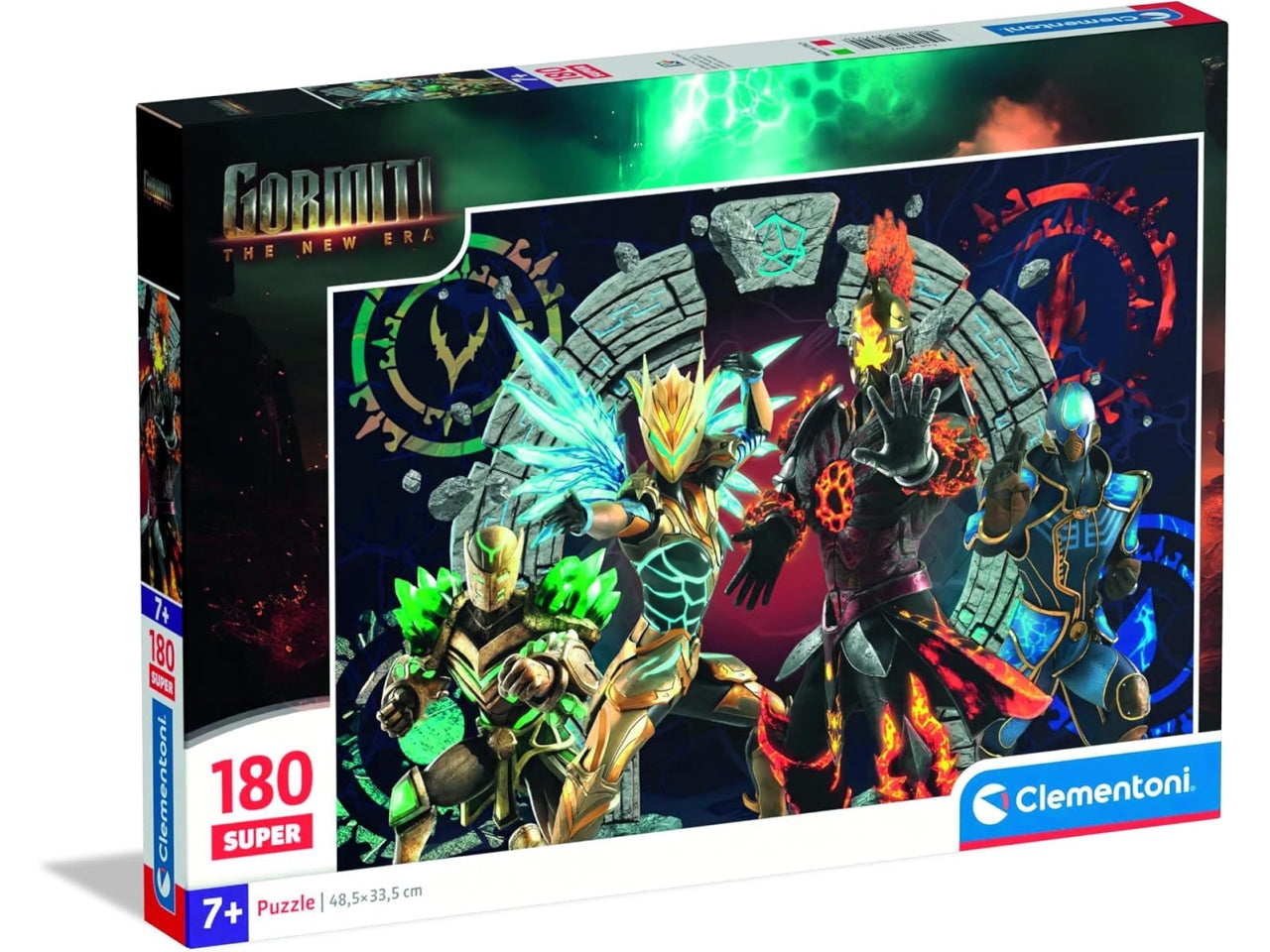 Puzzle super Gormiti 180 pezzi 2024 | Clementoni
