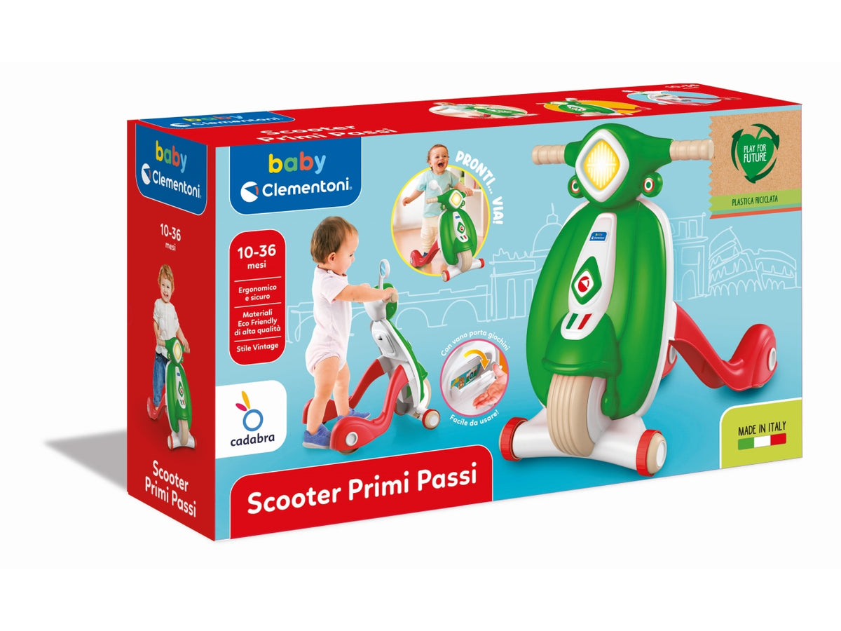 Scooterino primi passi tricolore | Clementoni