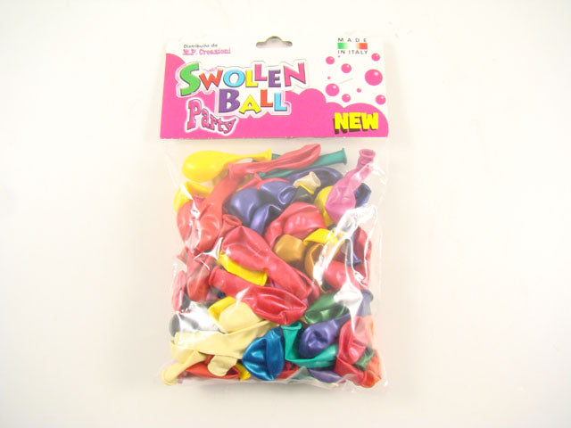 Palloncini 100 pezzi ass. gomma 1266