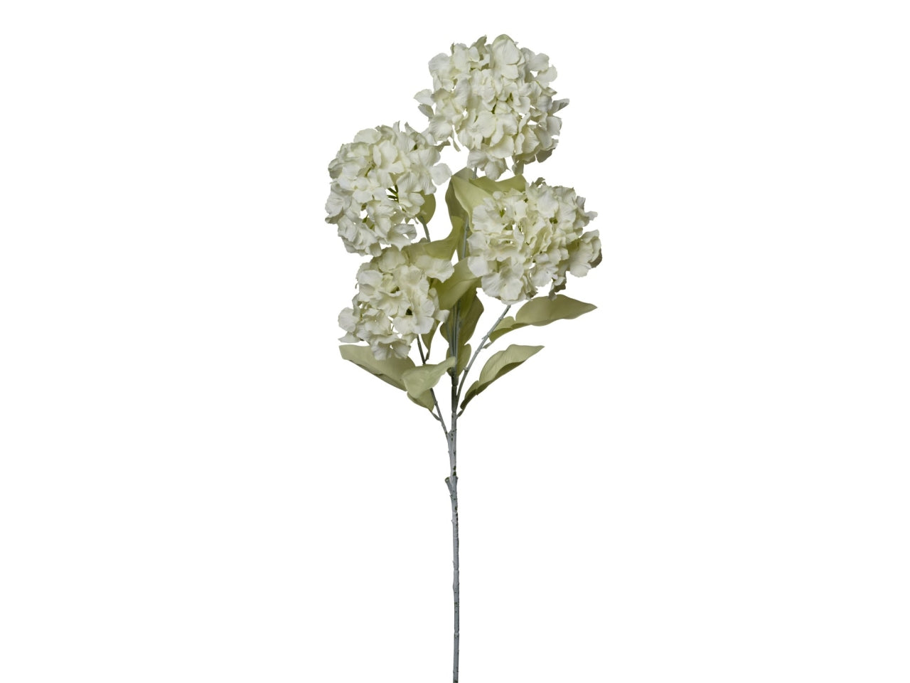 Ramo ortensia 35cm verde chiaro