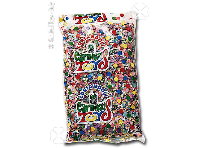Coriandoli multicolor da 250gr