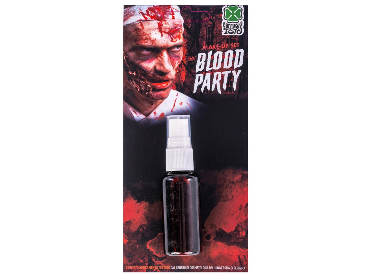 Sangue finto spray in bottiglia da 30ml