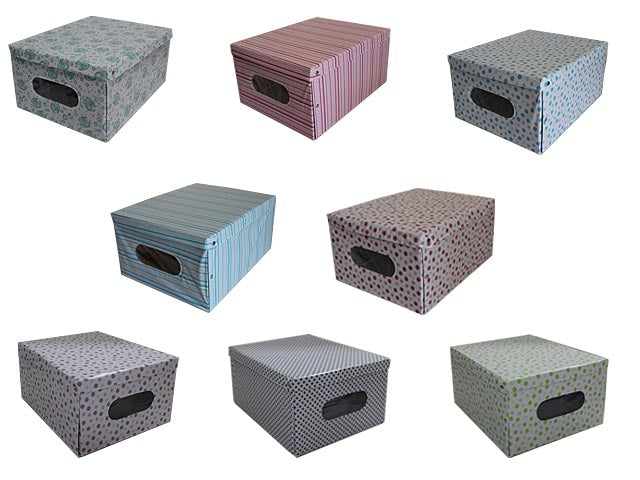 Scatola p/biancheria cm.50x40x25h 16063