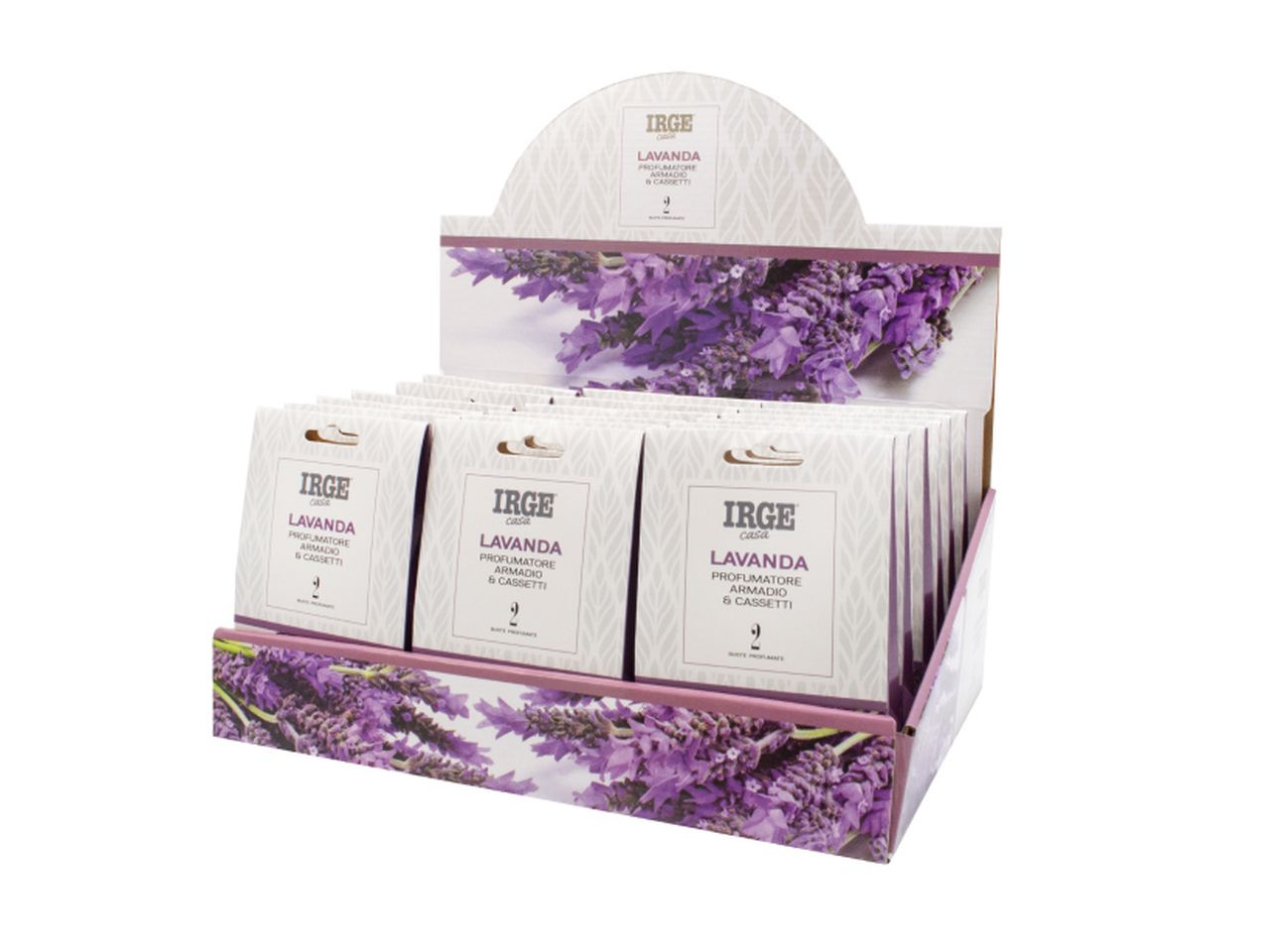 Sacchetti per armadio profumati alla lavanda, set 2 sacchetti