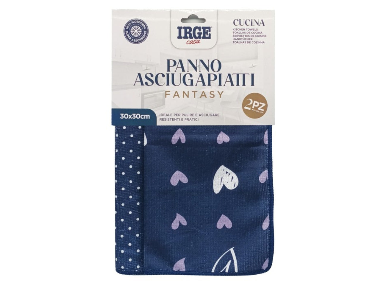 Irge panno microfibra 30x30 pan4517a
