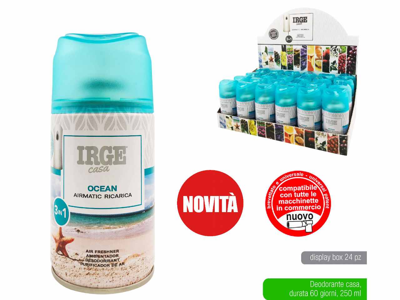 Deodorante irge 250ml ocean