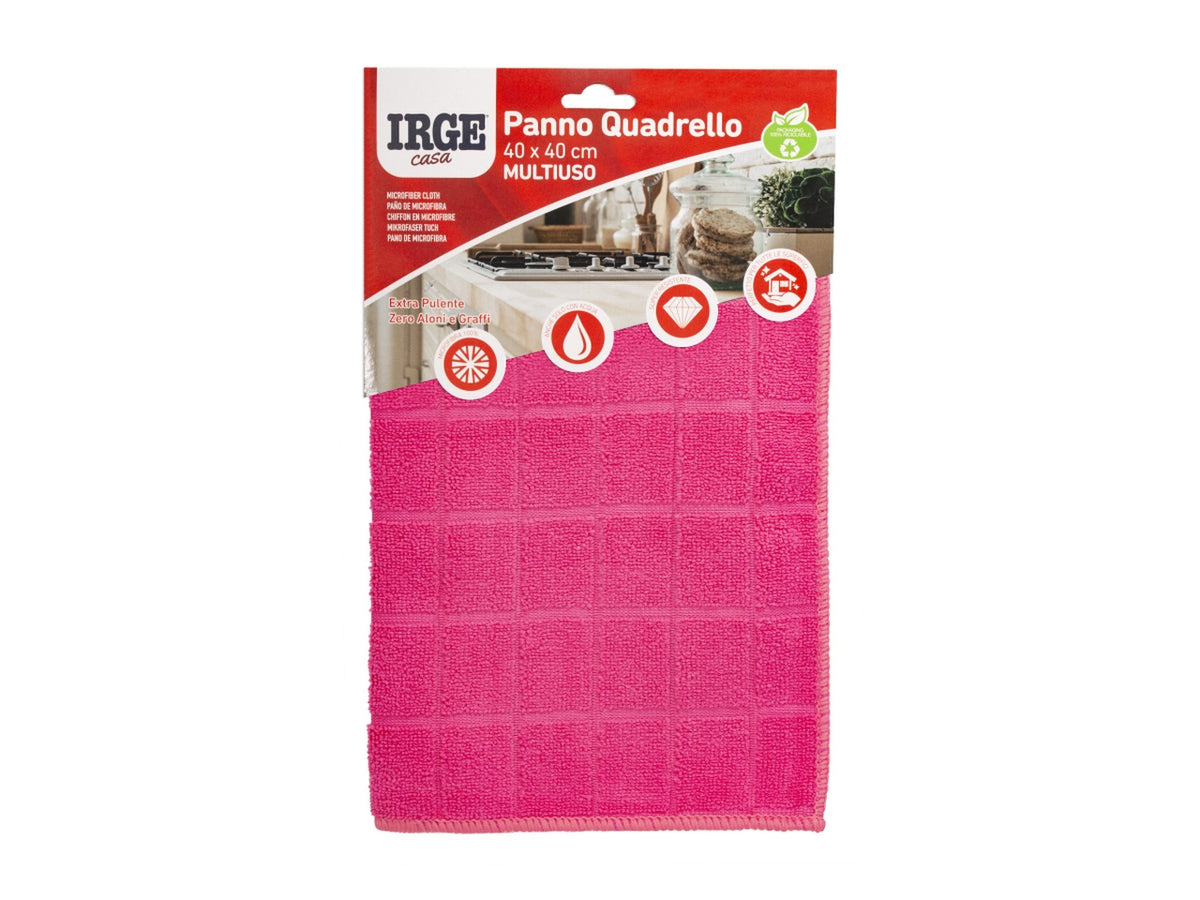 Panno quadro in microfibra irge misura 40x40cm  $