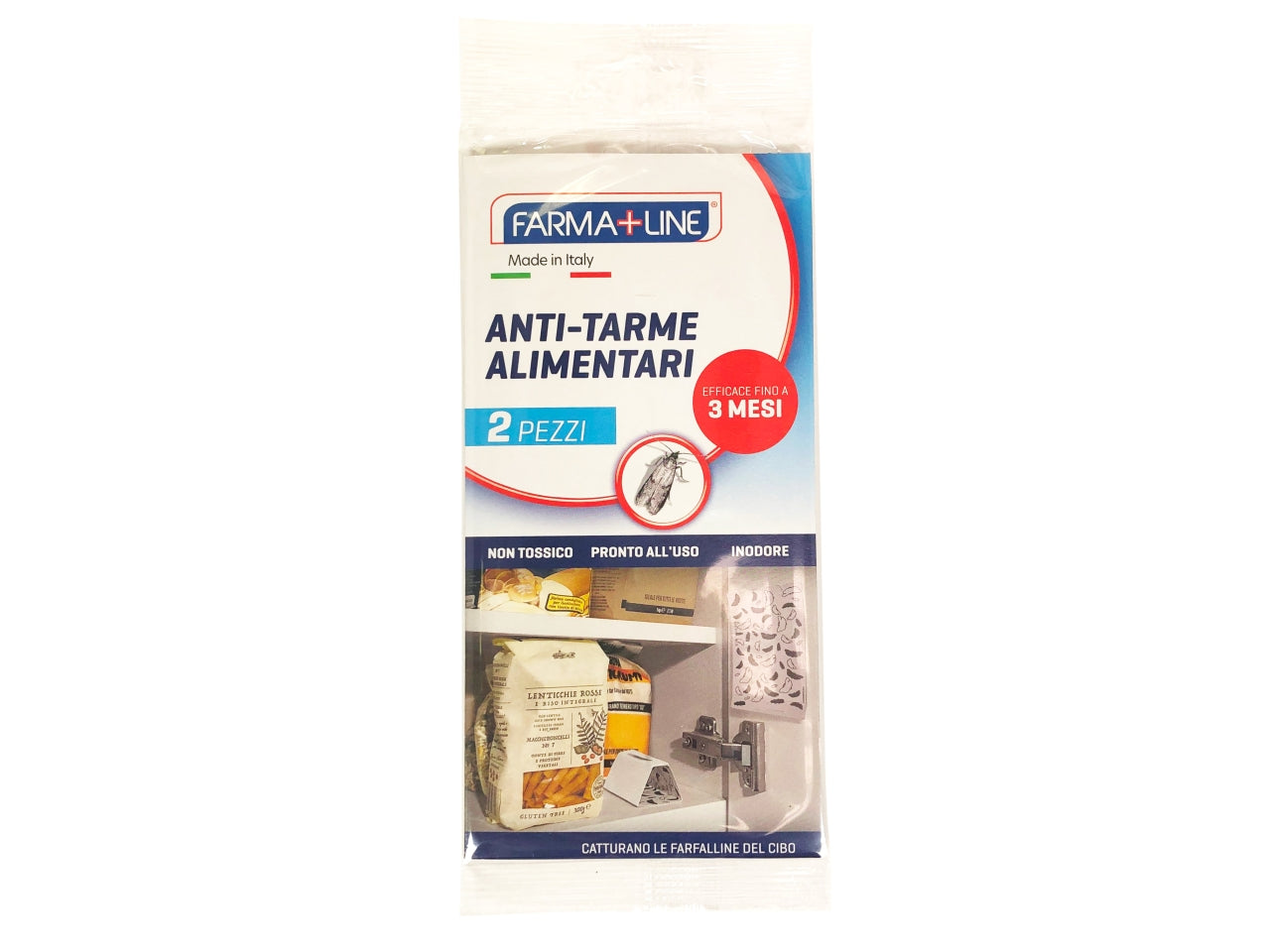 Antitarme 2 pezzi per alimentari