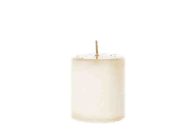 Candela pillar lucid h.10xd.9xcm colore avorio