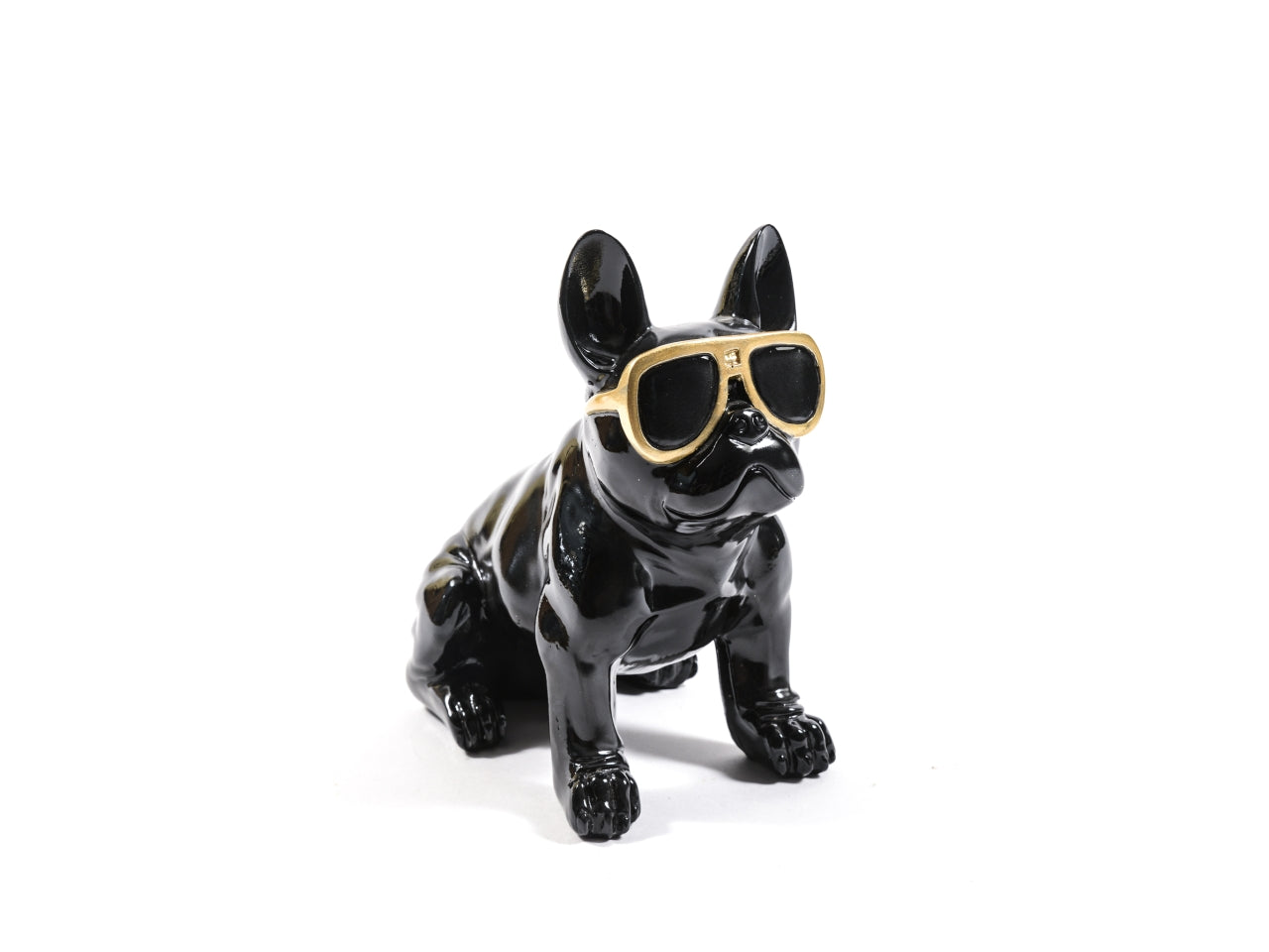 Bulldog in resina 12,5x21xh.21cm