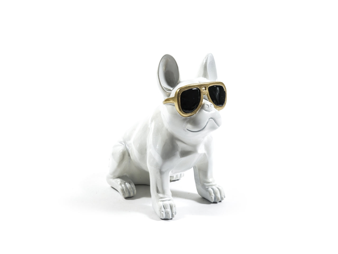Bulldog in resina 12,5x21xh.21cm