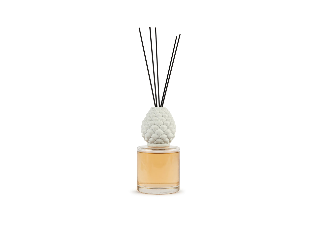 Diffusore di essenza pigna 500ml pepe nero & legni con bacchetti in cotone scatola regalo