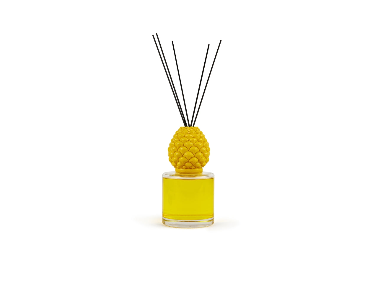 Diffusore di essenza pigna 500ml vaniglia & cedro con bacchetti in cotone scatola regalo