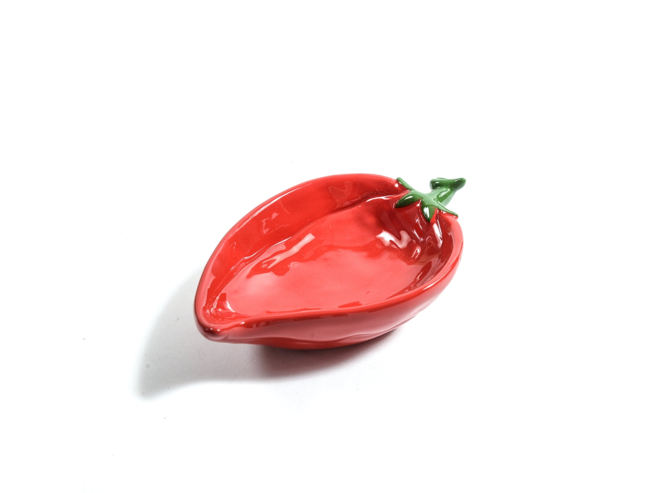Ciotola peperoncino in ceramica 19x12,5xh.5,2cm
