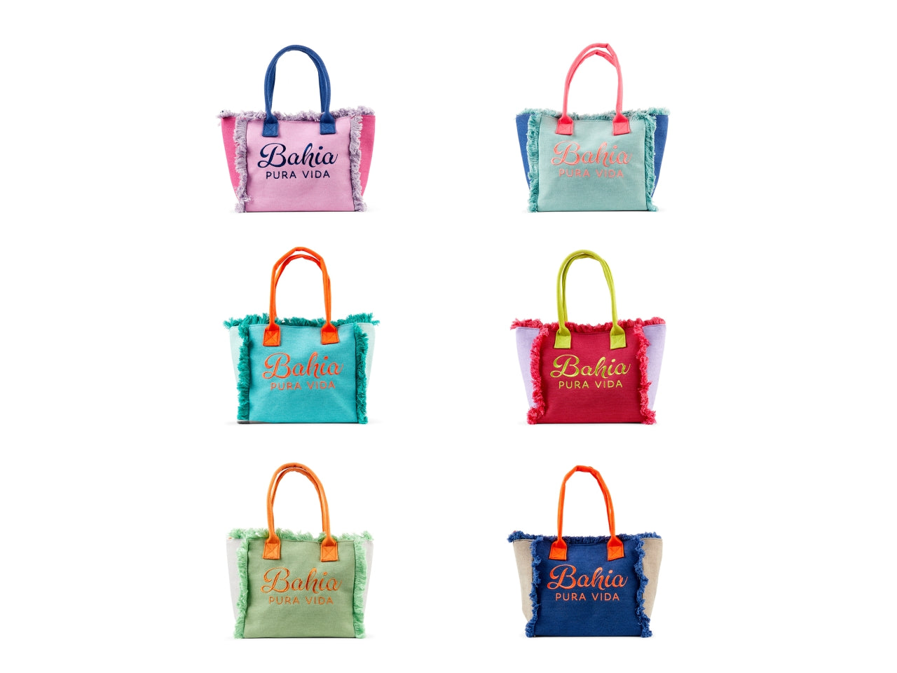 Borsa in tessuto con manici e tracolla 26,5x24x16cm assortita in espositore