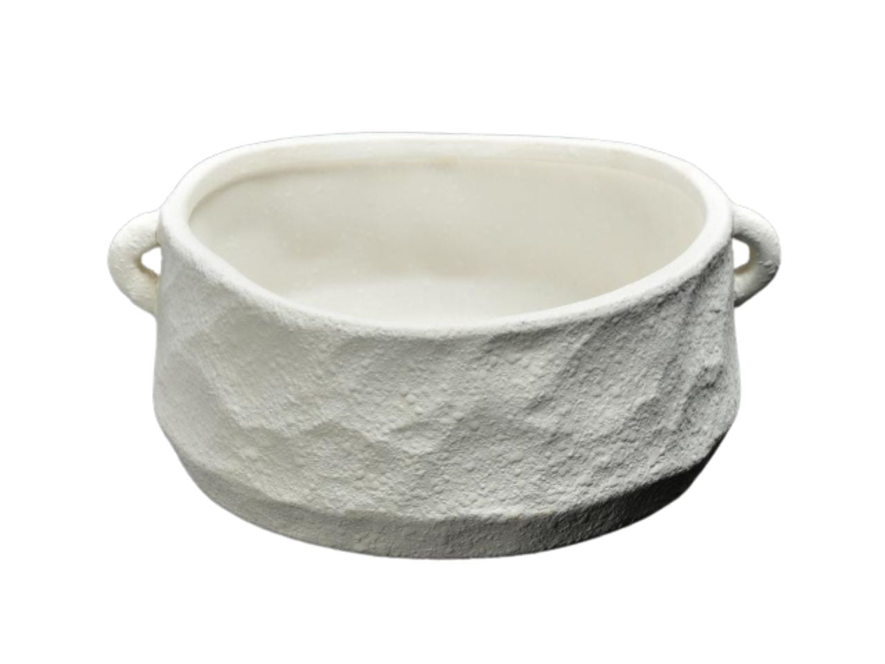 Vaso in ceramica 23,5x23,5xh.10,5cm