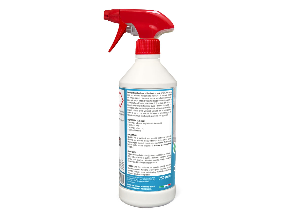 Brillo antigoccia box doccia ed idromassaggi 750ml